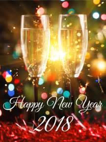 Happy New Year 2018 Champaigne